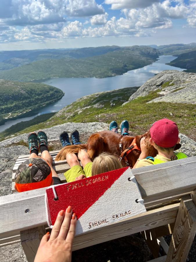 Flott Leilighet Pa Haugen I Sirdal Tjorhom Экстерьер фото