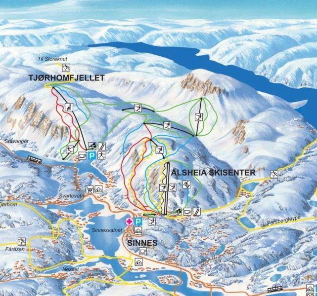 Flott Leilighet Pa Haugen I Sirdal Tjorhom Экстерьер фото